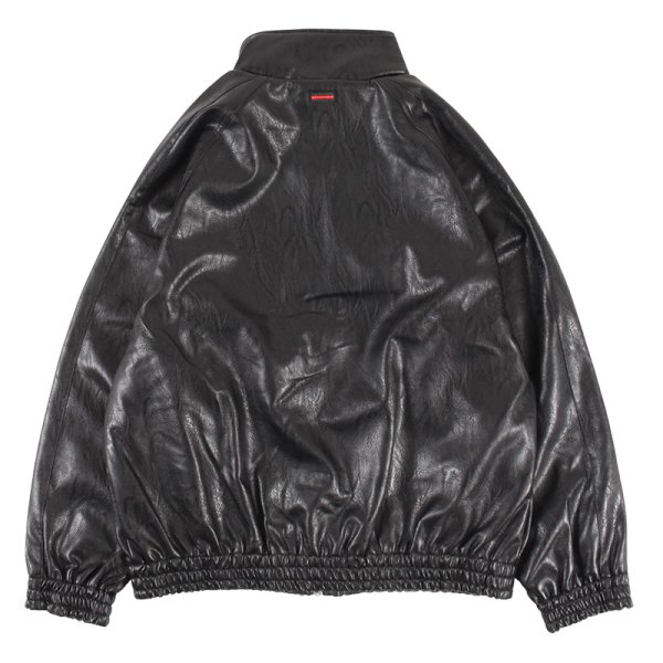 画像2: FUBU（フブ） “FAUX LEATHER TRACK JACKET” (2)