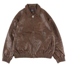 画像3: FUBU（フブ） “FAUX LEATHER STUDS PATCH JACKET” (3)