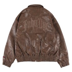 画像4: FUBU（フブ） “FAUX LEATHER STUDS PATCH JACKET” (4)