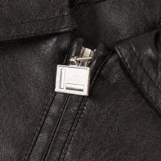 画像6: FUBU（フブ） “FAUX LEATHER STUDS PATCH JACKET” (6)