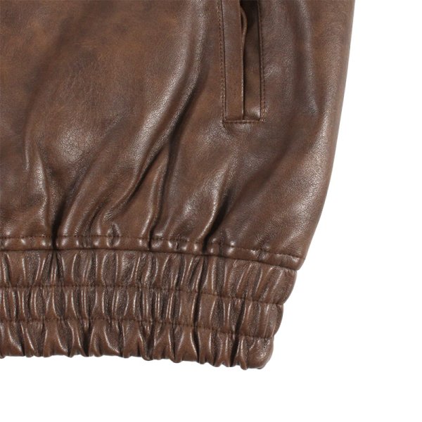 画像9: FUBU（フブ） “FAUX LEATHER STUDS PATCH JACKET” (9)