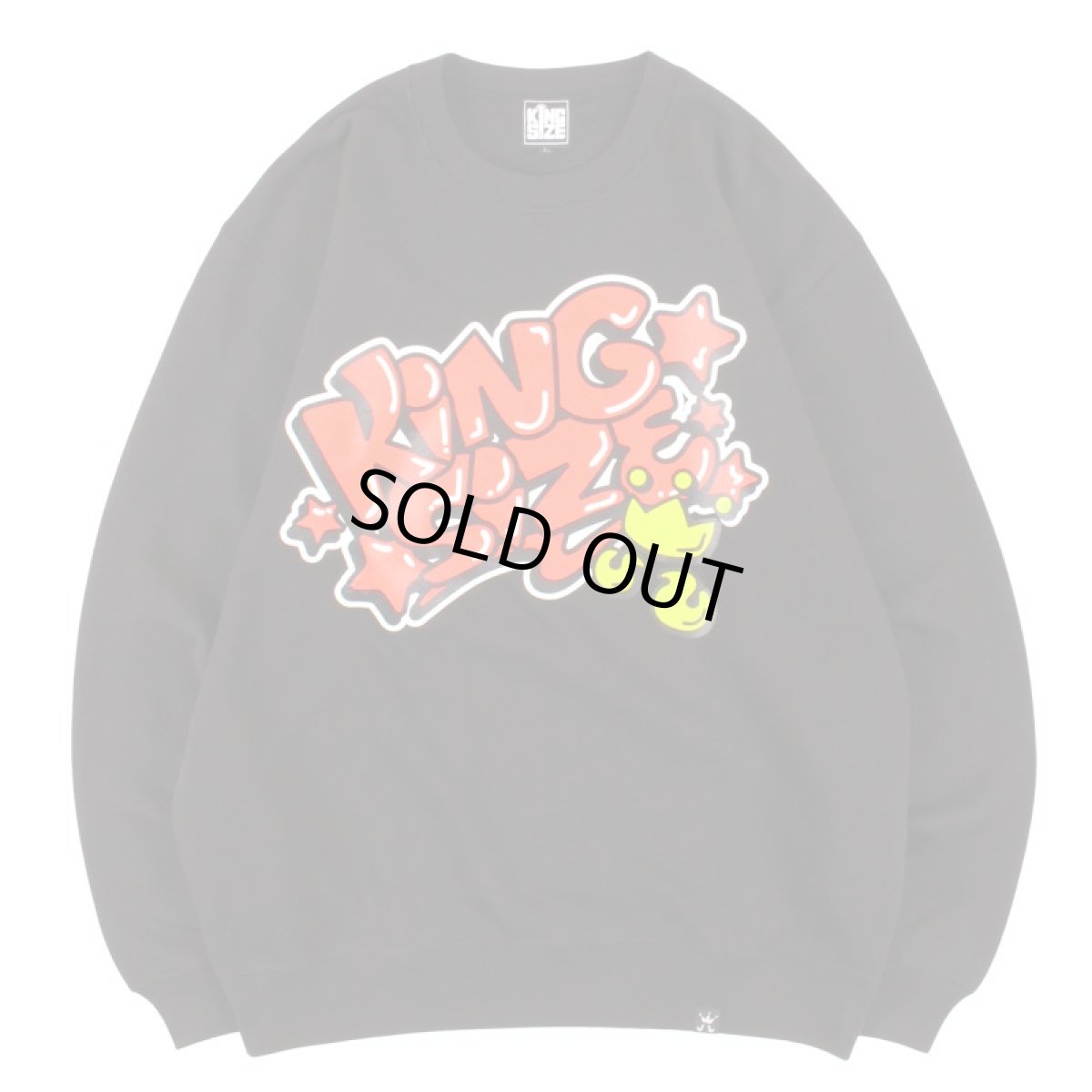 画像1: KINGSIZE（キングサイズ）“POP STAR CREW SWEAT” (1)