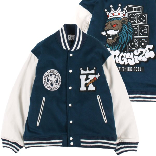 画像1: KINGSIZE（キングサイズ）“DUB KING STADIUM JACKET” (1)