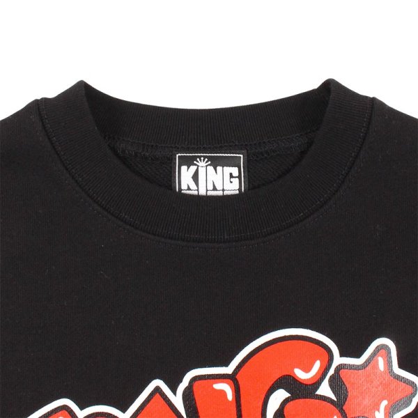 画像3: [子供服] KINGSIZE（キングサイズ）“POP STAR KIDS CREW SWEAT” (3)