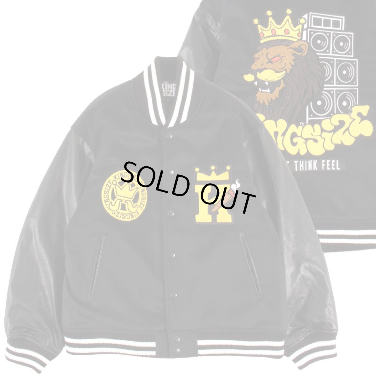 画像1: KINGSIZE（キングサイズ）“DUB KING STADIUM JACKET” (1)