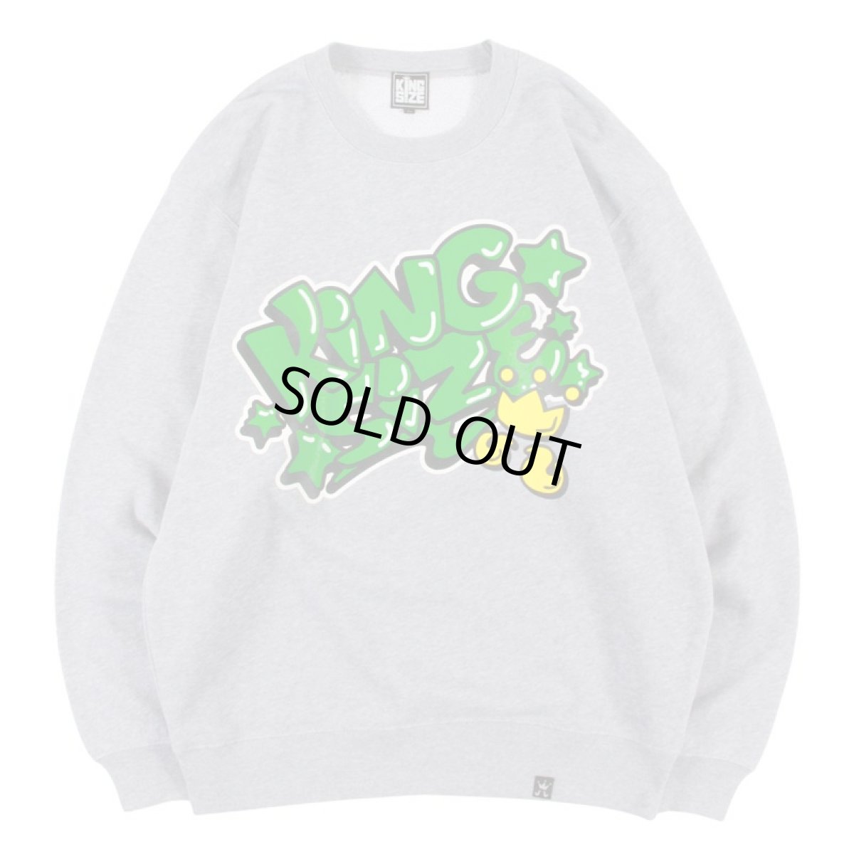 画像1: KINGSIZE（キングサイズ）“POP STAR CREW SWEAT” (1)