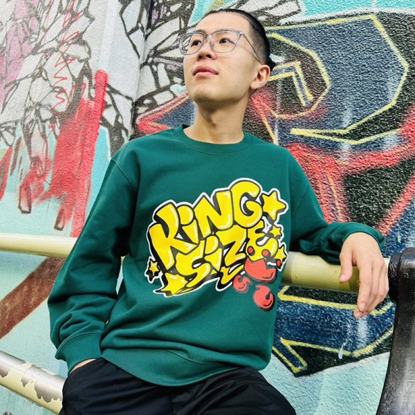 画像9: KINGSIZE（キングサイズ）“POP STAR CREW SWEAT” (9)