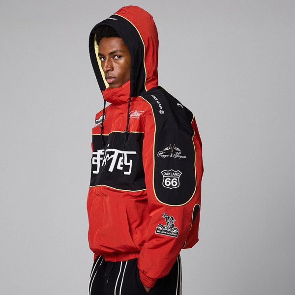 画像1: GRIMEY / GRMY (グライミー) “RACE WAR PULLOVER JACKET” (1)