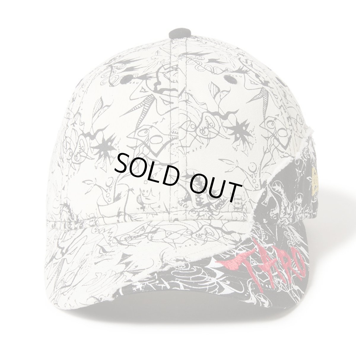 画像2: NEWERA（ニューエラ）“9THIRTY TARO OKAMOTO 岡本太郎 バイザー クロームホワイト/ブラック” (2)