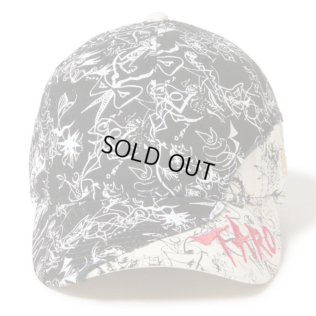 画像2: NEWERA（ニューエラ）“9THIRTY TARO OKAMOTO 岡本太郎 バイザー ブラック/クロームホワイト” (2)