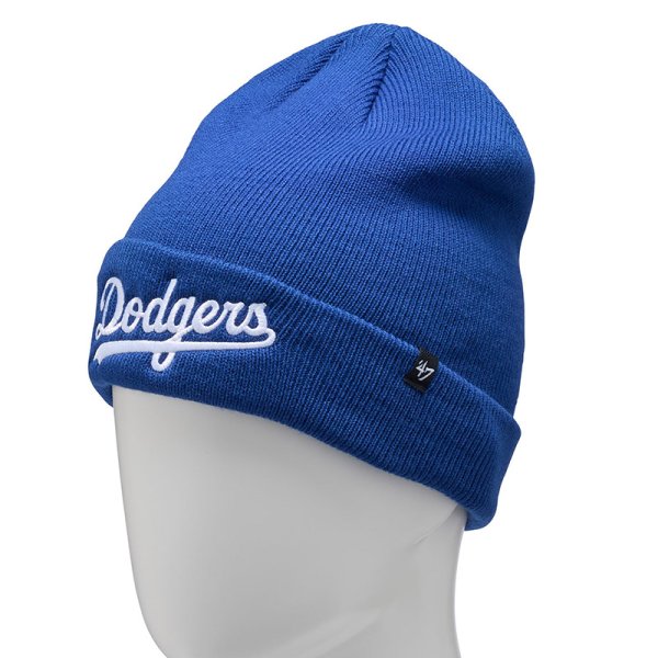 画像2: ’47 (フォーティーセブン) “カフニット ロサンゼルス・ドジャース MLB Wordmark ロイヤル” (2)