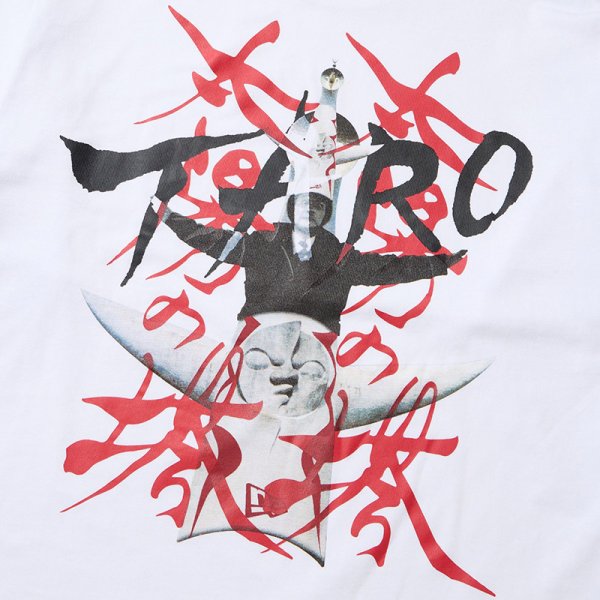画像6: NEWERA（ニューエラ）“長袖 オーバーサイズド コットン Tシャツ TARO OKAMOTO 岡本太郎 太陽の塔 ホワイト” (6)