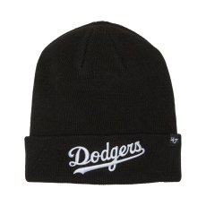 画像1: ’47 (フォーティーセブン) “カフニット ロサンゼルス・ドジャース MLB Wordmark ブラック” (1)
