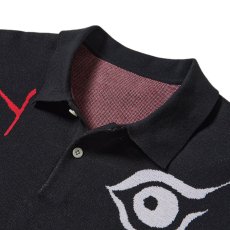 画像4: NEWERA（ニューエラ）“長袖 ニット ポロシャツ TARO OKAMOTO 岡本太郎 ブラック | ゴルフ” (4)