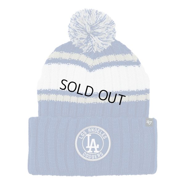 画像1: ’47 (フォーティーセブン) “カフニット ポンポン ロサンゼルス・ドジャース Plateau ロイヤルブルー” (1)