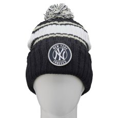 画像3: ’47 (フォーティーセブン) “カフニット ポンポン ニューヨーク・ヤンキース Plateau ネイビー” (3)