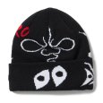 画像2: NEWERA（ニューエラ）“ベーシック カフニット TARO OKAMOTO 岡本太郎 ブラック” (2)