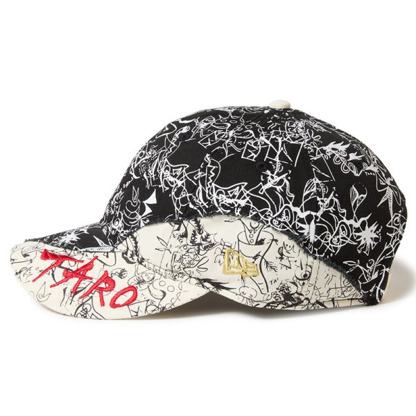 画像4: NEWERA（ニューエラ）“9THIRTY TARO OKAMOTO 岡本太郎 バイザー ブラック/クロームホワイト” (4)