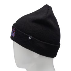 画像4: ’47 (フォーティーセブン) “カフニット ニューヨーク・メッツ MLB Wordmark ブラック” (4)