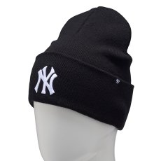 画像2: ’47 (フォーティーセブン) “カフニット ニューヨーク・ヤンキース Haymaker ブラック × ホワイト” (2)