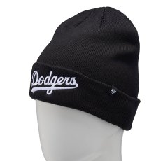 画像2: ’47 (フォーティーセブン) “カフニット ロサンゼルス・ドジャース MLB Wordmark ブラック” (2)
