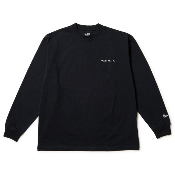 画像2: NEWERA（ニューエラ）“長袖 オーバーサイズド コットン Tシャツ TARO OKAMOTO 岡本太郎 太陽の塔 ブラック” (2)