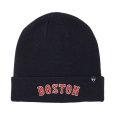 画像1: ’47 (フォーティーセブン) “カフニット ボストン・レッドソックス MLB Wordmark ネイビー” (1)