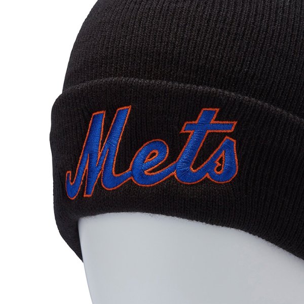 画像6: ’47 (フォーティーセブン) “カフニット ニューヨーク・メッツ MLB Wordmark ブラック” (6)