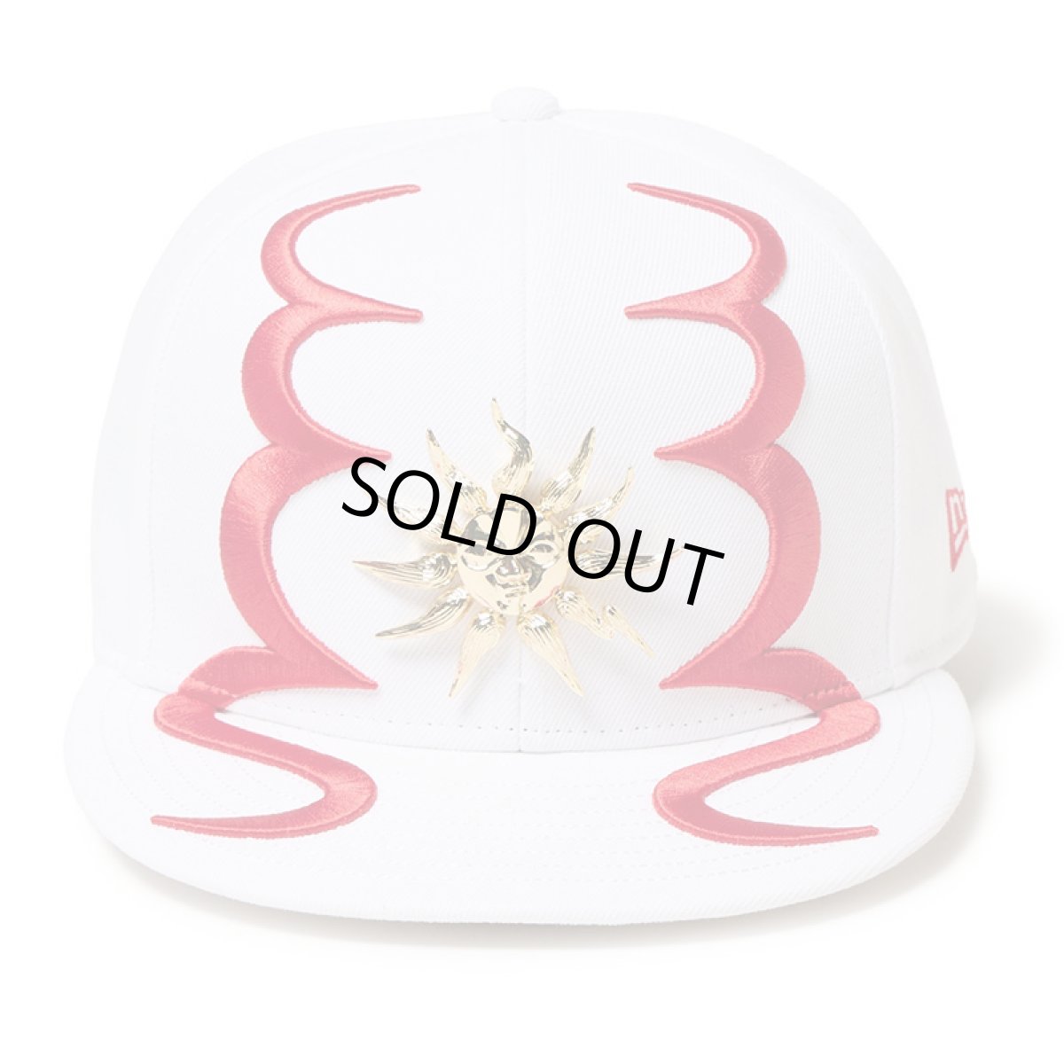 画像3: NEWERA（ニューエラ）“59FIFTY TARO OKAMOTO 岡本太郎 太陽の塔 ピンズ ホワイト” (3)