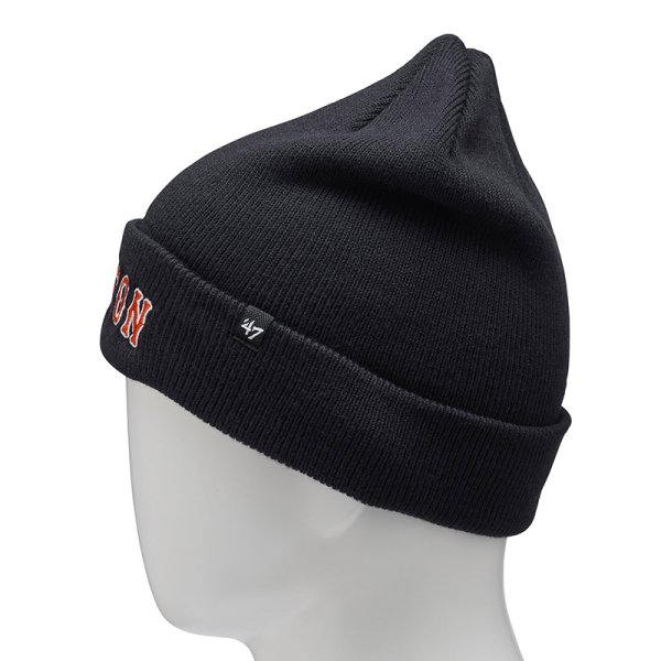 画像4: ’47 (フォーティーセブン) “カフニット ボストン・レッドソックス MLB Wordmark ネイビー” (4)