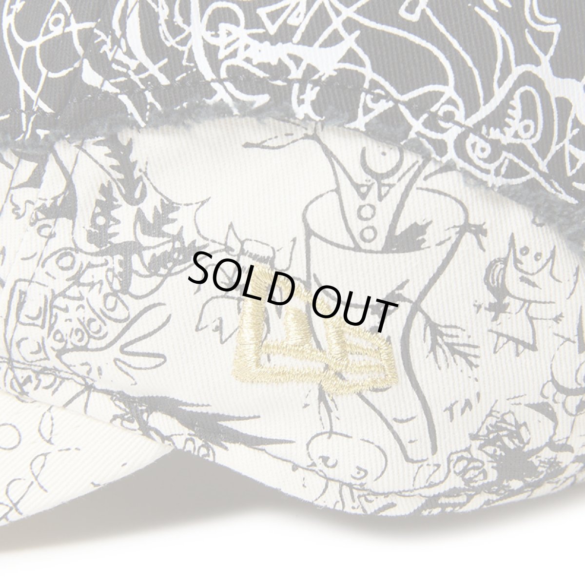 画像8: NEWERA（ニューエラ）“9THIRTY TARO OKAMOTO 岡本太郎 バイザー ブラック/クロームホワイト” (8)