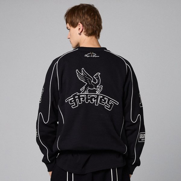 画像18: GRIMEY / GRMY (グライミー) “RACE WAR VINTAGE CREWNECK” (18)