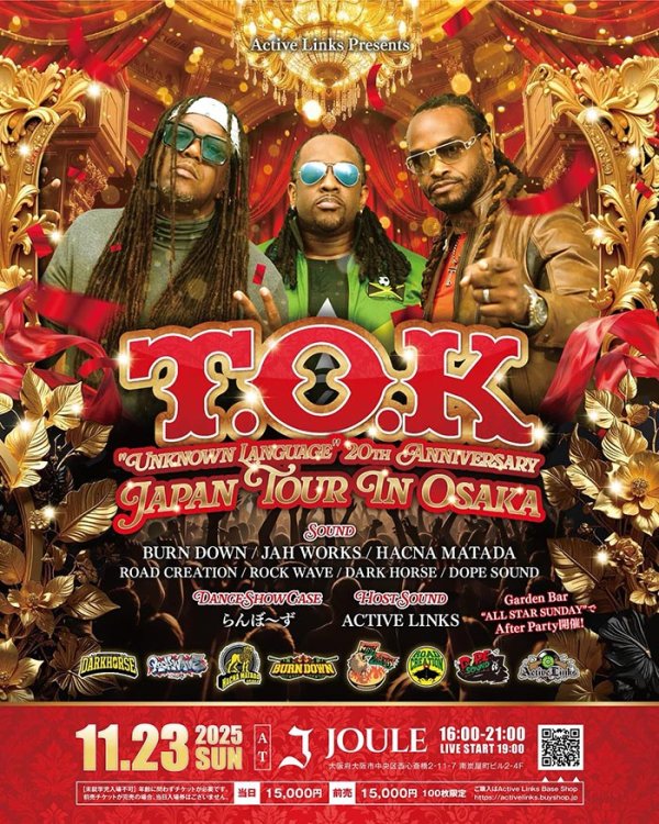 画像1: T.O.K JAPAN TOUR in OSAKA - UNKNOWN LANGUAGE 20TH ANNIVERSARY (1)