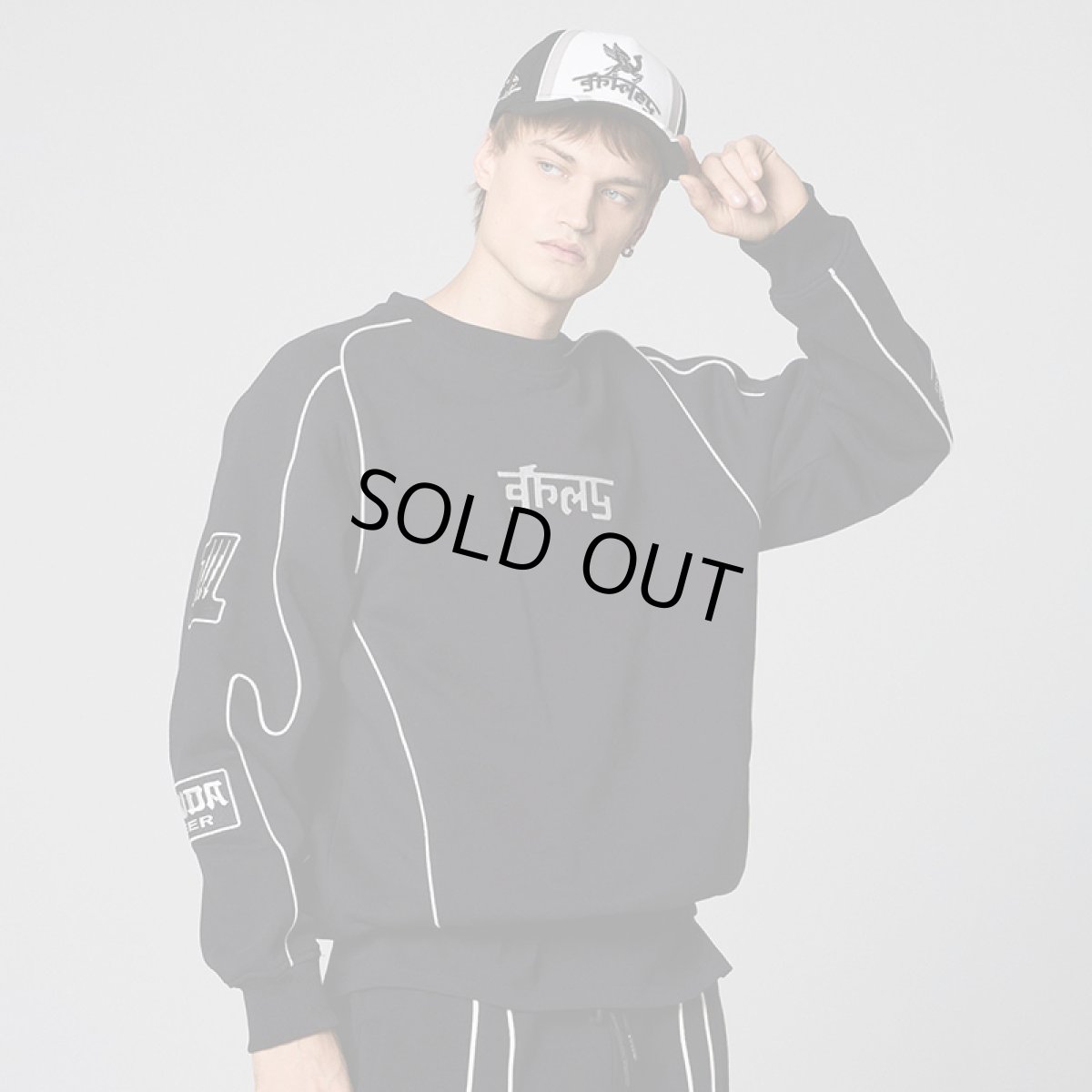 画像16: GRIMEY / GRMY (グライミー) “RACE WAR VINTAGE CREWNECK” (16)