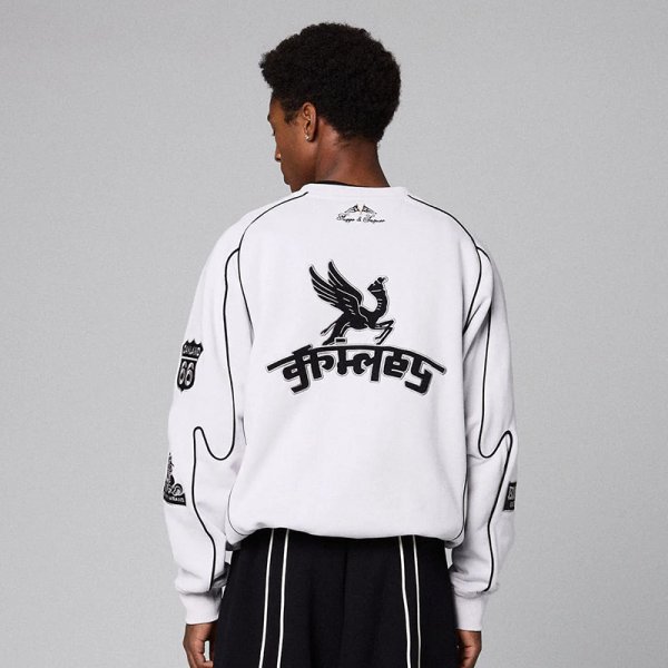 画像17: GRIMEY / GRMY (グライミー) “RACE WAR VINTAGE CREWNECK” (17)