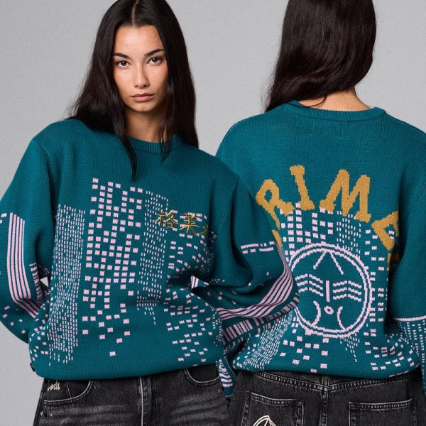 画像1: GRIMEY / GRMY (グライミー) “ROYAL POW KNIT SWEATER” (1)