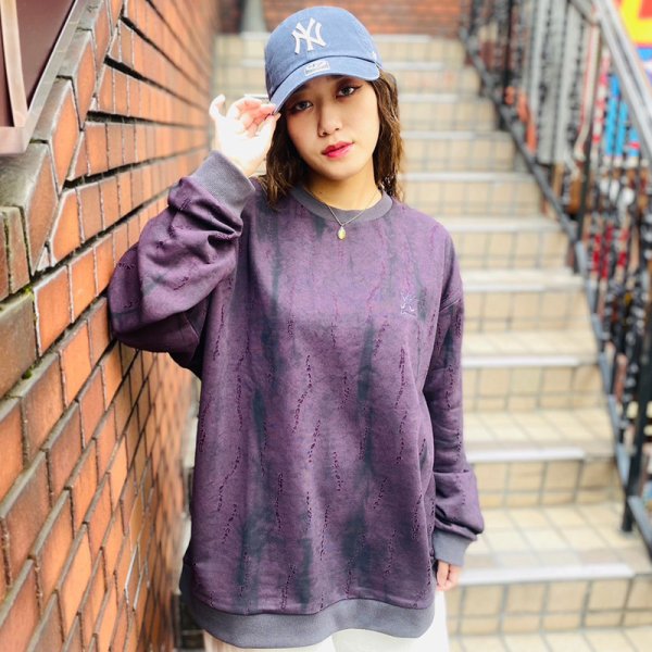 画像9: 【2025.10.30再入荷】KINGSIZE（キングサイズ）“DAMEGE CREW SWEAT” (9)