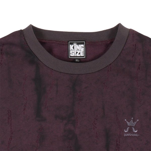 画像3: 【2025.10.30再入荷】KINGSIZE（キングサイズ）“DAMEGE CREW SWEAT” (3)
