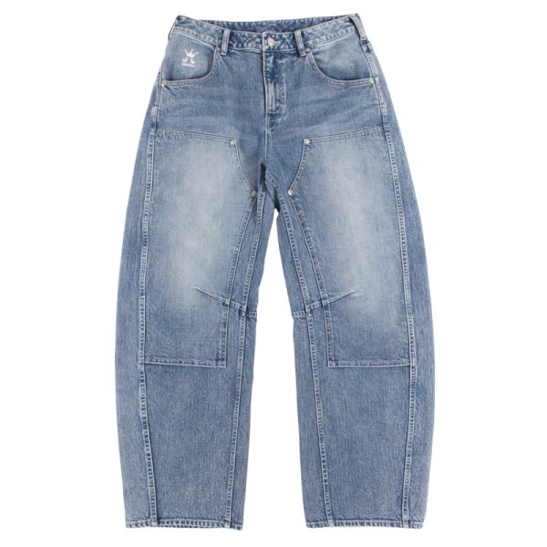画像1: KINGSIZE（キングサイズ）“DOUBLE KNEE DENIM PANTS” (1)