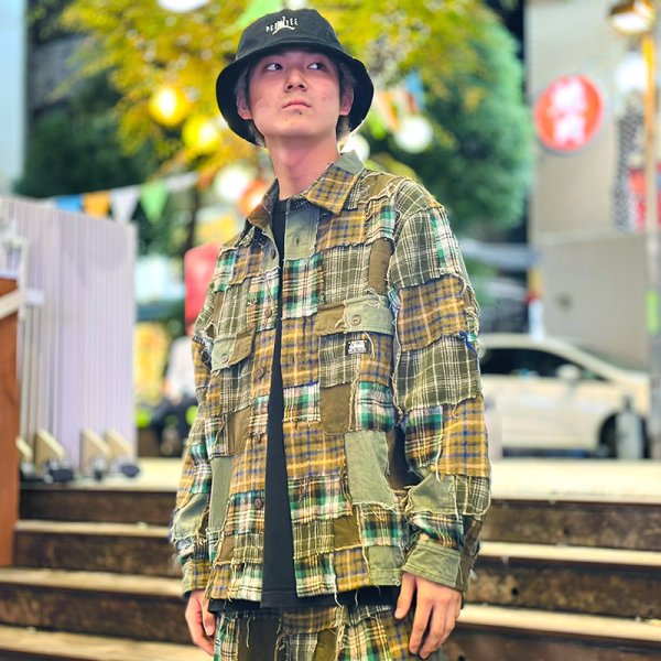 画像12: PeeTee. (ピーティー) “PATCH WORK SHIRTS” (12)