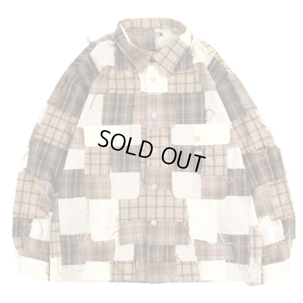 画像1: 【2025.12.02再入荷】PeeTee. (ピーティー) “PATCH WORK SHIRTS” (1)