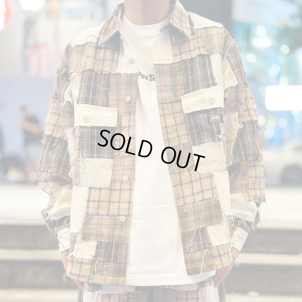 画像13: 【2025.12.02再入荷】PeeTee. (ピーティー) “PATCH WORK SHIRTS” (13)