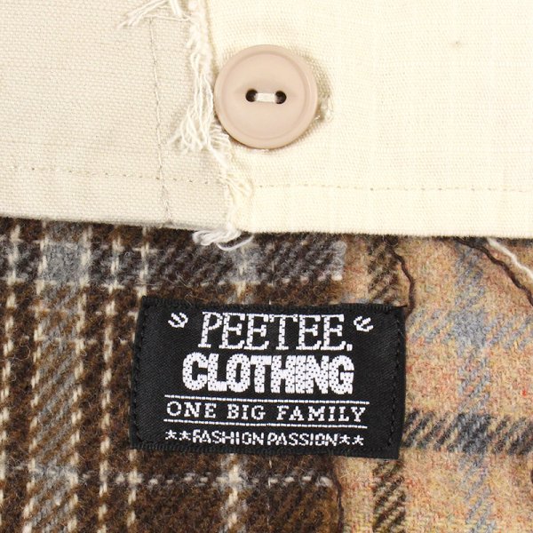 画像6: 【2025.12.02再入荷】PeeTee. (ピーティー) “PATCH WORK SHIRTS” (6)