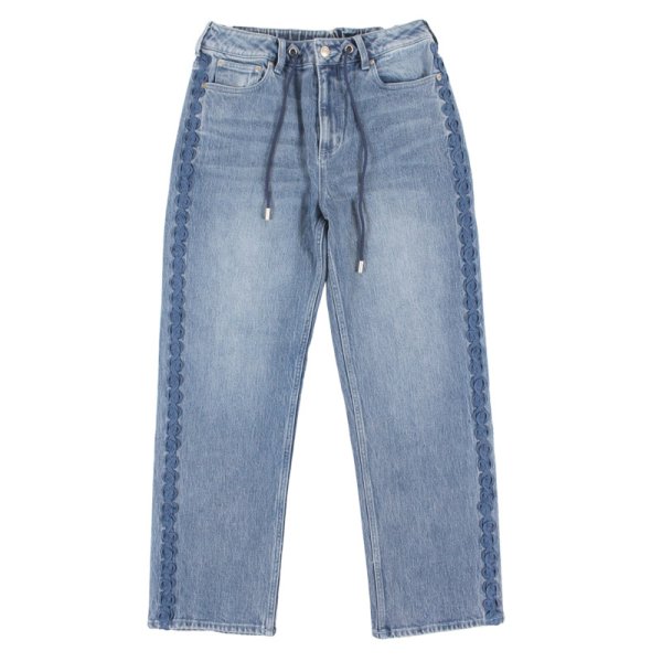 画像1: PeeTee. (ピーティー) “SIDELACE DENIM PANTS” (1)