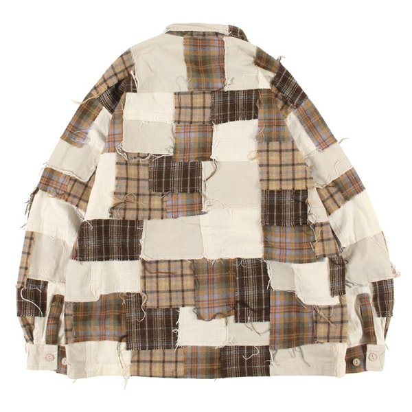 画像2: 【2025.12.02再入荷】PeeTee. (ピーティー) “PATCH WORK SHIRTS” (2)