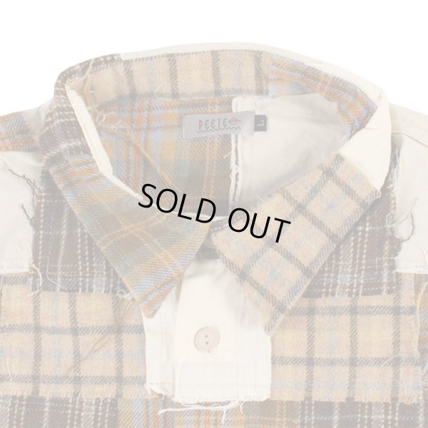 画像3: 【2025.12.02再入荷】PeeTee. (ピーティー) “PATCH WORK SHIRTS” (3)