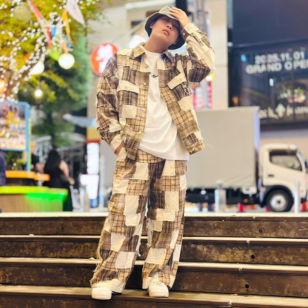 画像15: 【2025.12.02再入荷】PeeTee. (ピーティー) “PATCH WORK SHIRTS” (15)