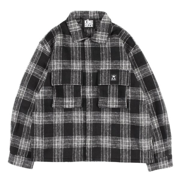 画像1: KINGSIZE(キングサイズ)“CHECK SHIRT” (1)