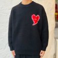 画像11: PeeTee. (ピーティー) “HEART STITCH LOOSE KNIT” (11)