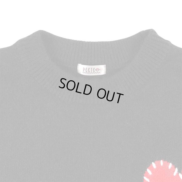 画像3: 【2025.11.21再入荷】PeeTee. (ピーティー) “HEART STITCH LOOSE KNIT” (3)